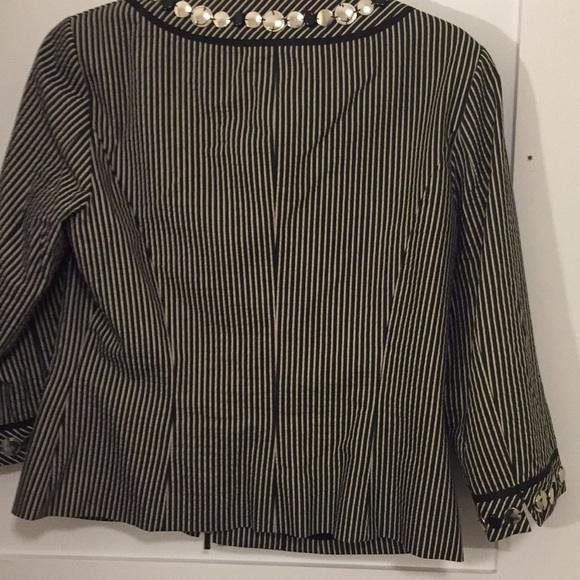 Showstopper Worth blazer, sz 6, fits like an 8 - Picture 6 of 8